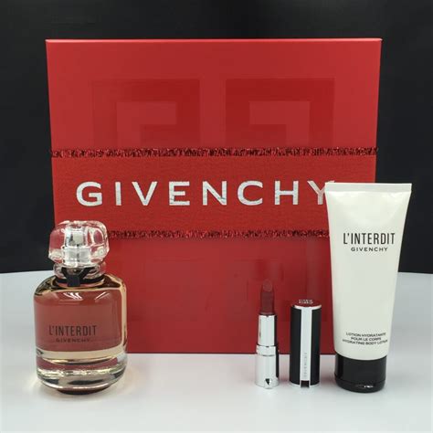 givenchy perfume box|givenchy l interdit gift set.